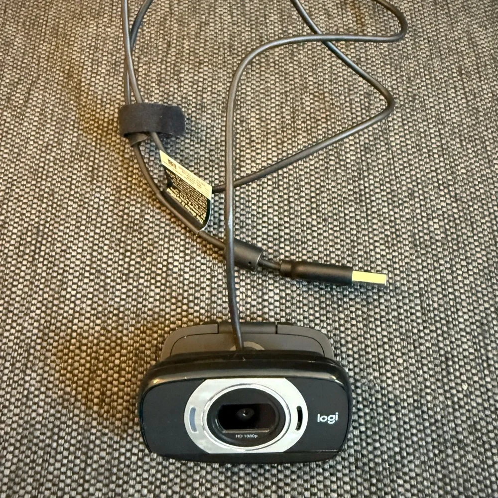 Logitech Black Webcam
